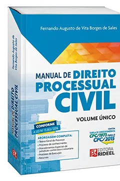 Livro Manual de Processo Civil - Resumo, Resenha, PDF, etc.