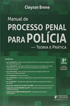 Livro Manual de Processo Penal Para Polícia: Teoria e Prática - Resumo, Resenha, PDF, etc.
