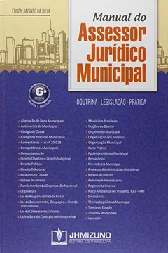Livro Manual do Assessor Jurídico Municipal - Resumo, Resenha, PDF, etc.