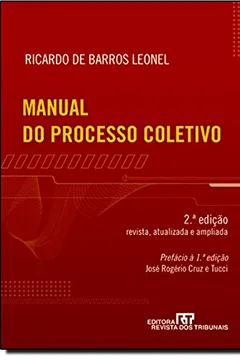 Livro Manual Do Processo Coletivo - Resumo, Resenha, PDF, etc.