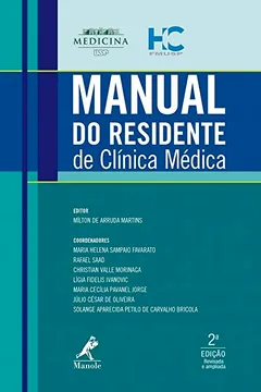 Livro Manual do residente de clínica médica - Resumo, Resenha, PDF, etc.