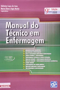 Livro Manual do Técnico em Enfermagem - Resumo, Resenha, PDF, etc.