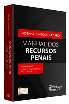 Livro Manual dos Recursos Penais - Resumo, Resenha, PDF, etc.