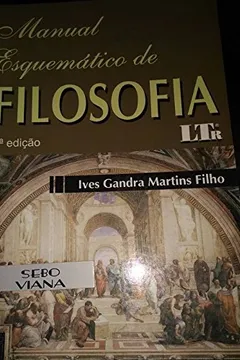 Livro Manual Esquematico De Filosofia - Resumo, Resenha, PDF, etc.