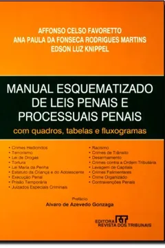 Livro Manual Esquematizado de Leis Penais e Processuais Penais - Resumo, Resenha, PDF, etc.