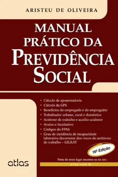 Livro Manual Prático da Previdência Social - Resumo, Resenha, PDF, etc.