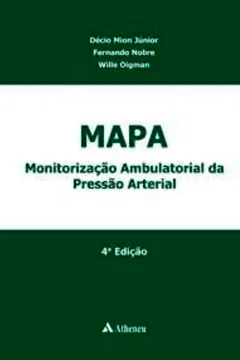 Capa do livro Mapa - Monitorizaçao Ambulatorial Da Pressaoarterial