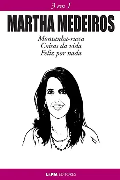 Capa do livro Martha Medeiros. 3 em 1 - Formato Convencional