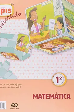 Capa do livro Matemática. 1º Ano - Coleção Projeto Ápis