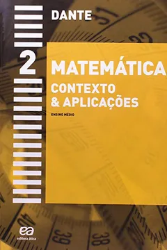 Capa do livro Matemática. Contexto e Aplicações - Volume 2