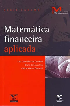 Livro Matemática Financeira Aplicada - Resumo, Resenha, PDF, etc.