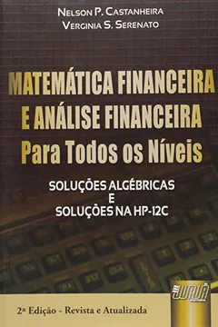 Livro Matematica Financeira E Analise Financeira - Para Todos Os Niveis - Resumo, Resenha, PDF, etc.
