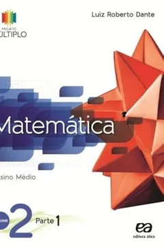 Capa do livro Matemática - Volume 2. Coleção Projeto Múltiplo