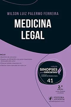 Livro Medicina legal - Resumo, Resenha, PDF, etc.