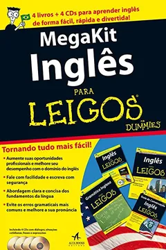Livro Megakit Inglês Para Leigos - Livros e CDs - Resumo, Resenha, PDF, etc.