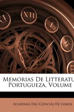 Capa do livro Memorias de Litteratura Portugueza, Volume 2