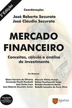 Livro Mercado Financeiro. Conceitos, Cálculo e Análise de Investimento - Resumo, Resenha, PDF, etc.
