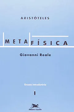 Livro Metafísica de Aristóteles I - Resumo, Resenha, PDF, etc.