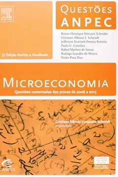 Livro Microeconomia. Questões ANPEC - Resumo, Resenha, PDF, etc.
