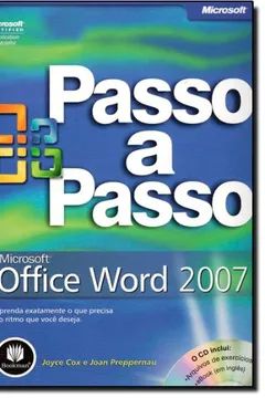 Livro Microsoft Office Word 2007 Passo a Passo - Resumo, Resenha, PDF, etc.
