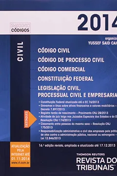 Livro Mini Código Civil, Código De Processo Civil, Código Comercial, Constituição Federal, Legislação - Resumo, Resenha, PDF, etc.
