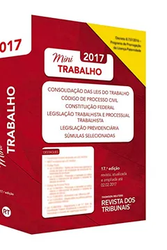 Livro Mini Código RT Trabalho 2017 - Resumo, Resenha, PDF, etc.