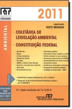 Livro Mini Coletanea De Legislacao Ambiental, Constituicao Federal - Resumo, Resenha, PDF, etc.