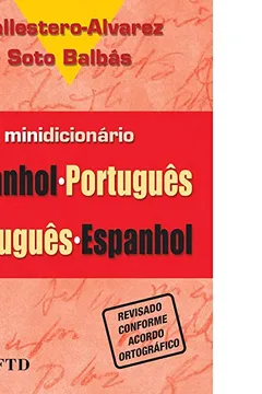 Livro Minidicionário Espanhol-Português e Português-Espanhol - Resumo, Resenha, PDF, etc.
