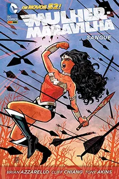 Capa do livro Mulher Maravilha: Sangue