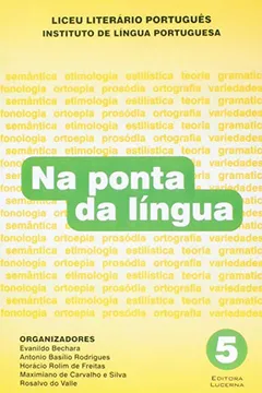 Livro Na Ponta Da Lingua - Volume 5 - Resumo, Resenha, PDF, etc.
