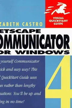 Capa do livro Netscape Communicator 4 for Windows Visual Quick Start Guide