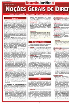 Livro Noções Gerais de Direito - Resumo, Resenha, PDF, etc.