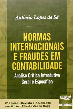Livro Normas Internacionais e Fraudes em Contabilidade - Resumo, Resenha, PDF, etc.