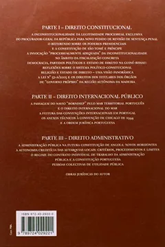 Livro Novissimos Estudos De Direito Publico Direito Constitucional; Direito Internacional Publico; Direito - Resumo, Resenha, PDF, etc.