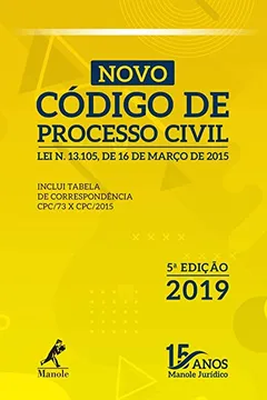 Livro Novo Código De Processo Civil - Resumo, Resenha, PDF, etc.