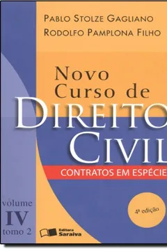 Livro Novo Curso De Direito Civil. Contratos Em Especie - Volume 4. Tomo 2 - Resumo, Resenha, PDF, etc.