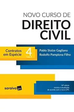 Livro Novo Curso de Direito Civil. Contratos em Espécie - Volume 4. Tomo II - Resumo, Resenha, PDF, etc.