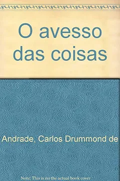 Capa do livro O Avesso Das Coisas (Portuguese Edition)