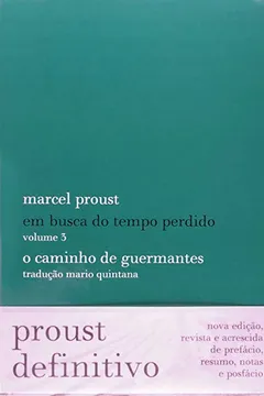 Livro O Caminho De Guermantes - Resumo, Resenha, PDF, etc.
