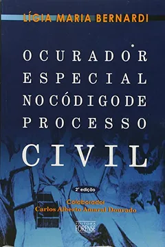 Livro O Curador Especial no Código de Processo Civil - Resumo, Resenha, PDF, etc.