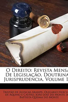 Livro O Direito: Revista Mensal de Legisla O, Doutrina E Jurisprudencia, Volume 19... - Resumo, Resenha, PDF, etc.