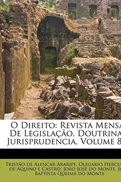 Livro O Direito: Revista Mensal De Legislação, Doutrina E Jurisprudencia, Volume 80... - Resumo, Resenha, PDF, etc.