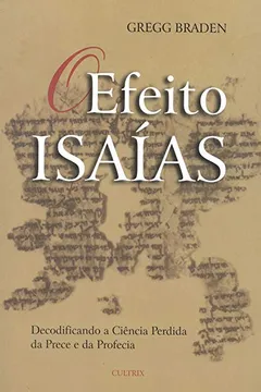 Livro O Efeito Isaías - Resumo, Resenha, PDF, etc.