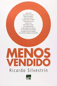 Livro O Menos Vendido - Resumo, Resenha, PDF, etc.