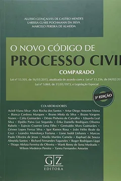 Livro O Novo Código de Processo Civil Comparado - Resumo, Resenha, PDF, etc.