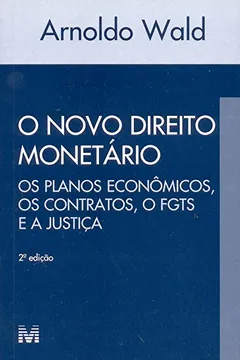 Livro O Novo Direito Monetário - Resumo, Resenha, PDF, etc.