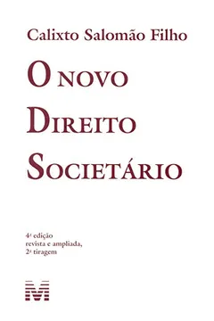 Livro O Novo Direito Societário - Resumo, Resenha, PDF, etc.