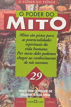Livro O Poder Do Mito - Resumo, Resenha, PDF, etc.