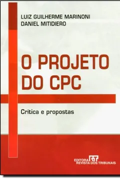Livro O Projeto do CPC - Resumo, Resenha, PDF, etc.