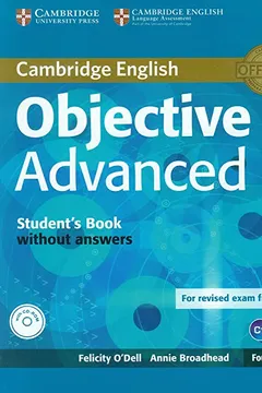 Capa do livro Objective Advanced Student's Book Without Answers [With CDROM]